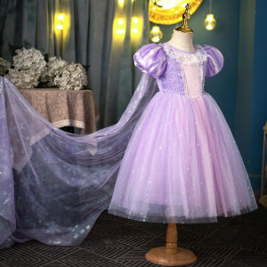 Children Disney Princess Rapunzel Dress