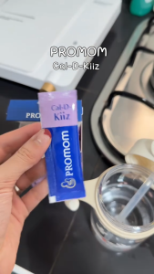 【6 กล่องแถมฟรี 6 ซอง】Promom Cal-D-Kiiz เสริมความสูง สำหรับเด็กเล็กโดยเฉพาะ (รูปแบบผง สำหรับเด็ก 1 ปี+ รส Oat Milk Strawberry) โปรมัม อาหารเสริมสำหรับเด็ก