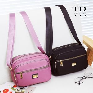 TR Fashion กระเป๋าสะ​พา​ยข้าง​ กระเป๋า​สะพาย​ผญ ​กระเป๋าแฟชั่น​2025​ JINGPIN​ ของแท้ (TR807)​​