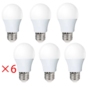6pcs E27 LED Bulb Lamps AC 220V SMD2835 3W 6W 9W 12W 15W 18W Lampada Led Light Bulbs Living Room Home Indoor LED Bombilla