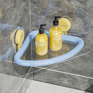 Giá Treo Tường Tam Giác Phòng Tắm Không Cần Đục Lỗ Giá Để Đồ Gắn Tường Phòng Tắm Giá Để Đồ Cạnh Bồn Rửa Phòng Tắm