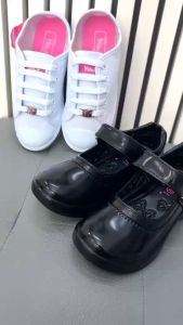 J รองเท้านักเรียน รองเท้านักเรียนหญิงรองเท้า มีทั้งวอร์มขาว และหนังดำ Size 30-43 ราคาป้าย 305-425 บาท