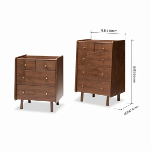 YUANSHI YUANSU | Storage Chest of Drawers Solid Wood