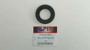 Seal As Krug RX King Kiri 25x40x8 (PSP) Oil Sil Karet Kruk As Bak Magnit Magnet Mesin Calter Kiri