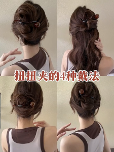 Korean Elegant Twist Hair Clip Lady Girl Hairpin Styling Accessory