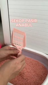 Hugopet Cat Litter Scoops: Sekop Pasir Kucing Serokan Pasir Pengangkat Kotoran Kucing