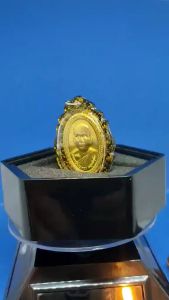 Thai Super famous Forest Holy Master Monk Luang Ta Boon Nar Nur Fabat(Alms Bowl Material) Rian Assembled with very nice look waterproof cover泰国森林派圣憎龙达文纳圣钵铜碗料铜牌已包好精美防水壳