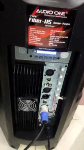 (BISA COD) Speaker Aktif AUDIO ONE 15 Inch RFL-115 Speaker Monitor Fiber Speaker Bluetooth USB | DM