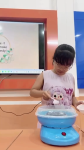 MÁY LÀM KẸO BÔNG GÒN THÔNG MINH Loại 1 (Hàng sẵn ship luôn)