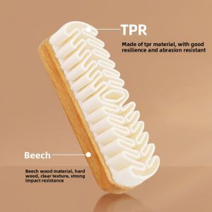 YZ | Soft Bristle Shoe Brush for Suede and Nubuck Cleaning