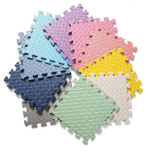 Interlocking Puzzle Foam Floor Mat Colorful Thick Floor Mats EVA Foam Floor Baby Play Mat Living Room Decoration Baby Gift
