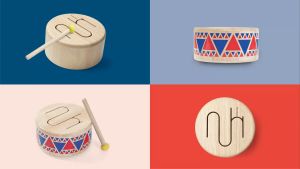 PlanToys Solid Drum