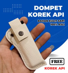 Dompet Korek Api Sarung Korek Api Dari Kuli Sapi Asli Simple dan Elegan