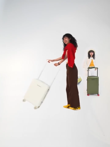 JUPITER FLY Wide Trolley Luggage Large Capacity Suitcase Bag Travel Wide Handle Luggage TSA Lock