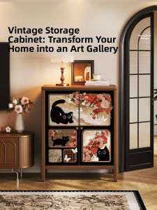 MEISD | Living Room Storage Cabinet Steel
