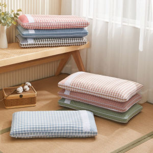 Gối Vỏ Kiều Mạch Ailuolin Ruột Gối Thấp Giúp Giấc Ngủ Đốt Sống Cổ Gối Cứng Một Người Gối Gia Dụng Mỏng Nhỏ Ký Túc Xá