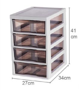 ร้านทำเล็บสไตล์ญี่ปุ่นกล่องเก็บอุปกรณ์เสริมสำหรับทำเล็บตู้มีล้อความจุขนาดใหญ่มีหลายชั้นกล่องเก็บลิ้นชักบนโต๊ะรถ