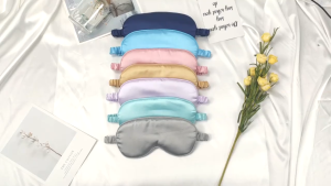 แบบพกพา ผ้าปิดตานอน มาส์กตาผ้าไหมน้ำแข็ง ช่วยเรื่องการหลับนอน ไม่มีแรงกด ผ้านุ่มสบายตา สําหรับทุกเพศ ทุกวัย G3556