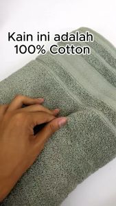 Cotton Super Absorbent 420G Quick Dry Thick Bath Towel Hotel Quality 70x140cm Serap Air Tuala Mandi Dewasa (#Y8767)