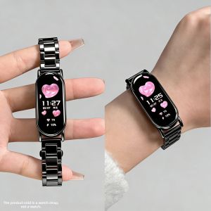 Uhada | Metal Breathable 3-in-1 Xiaomi Band 9-11 Compatible Straps