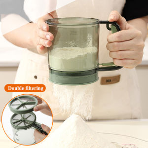 เครื่องร่อนน้ำตาล กึ่งอัตโนมัติ เป็นเครื่องเขย่าผง กระจาย วัด สำหรับอบ ครัว