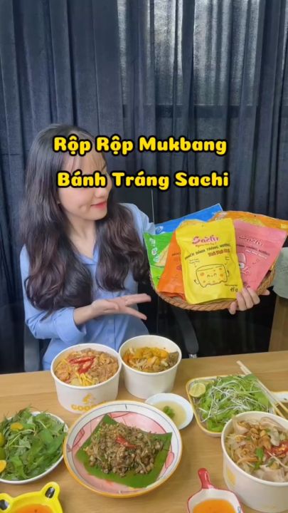 [MUA 10 GÓI TẶNG 2 GÓI PHỦ VỊ] Snack Bánh Tráng Nướng Giòn Sachi Phủ Vị ...