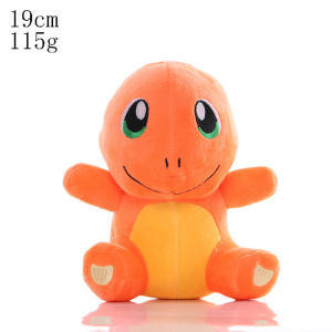 DUODUOBAO | Pokemon Charmeleon  Plush Toys Charmender Evolution Stuffed Doll Charizard Peluche Anime Peripheral Exquisite Gift for Kids Fans