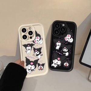 Compatible with iphone 14 Pro Max Phone Case Kulomy the little Devil 12 13 14 15 11 Pro Max Casing silicone xr xs Max 7 8 Plus