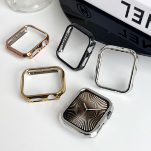กรอบป้องกัน เคส สําหรับ Apple Watch 11 10 46 มม. 42 มม. เคสนาฬิกาข้อมือ PC แบบแข็ง น้ําหนักเบา บางพิเศษ ไม่มีตัวป้องกันหน้าจอ