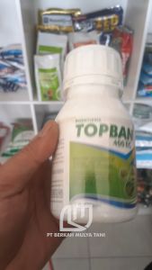 Insektisida Topban 400 EC 250 ml Obat Hama Ulat Tanaman