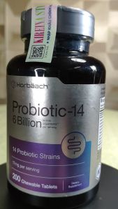 Viên uống hỗ trợ sức khoẻ tiêu hoá đường ruột Horbaach Probiotic-14 3 Billion CFU 200 viên