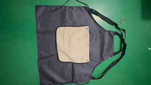 Celemek Masak Cafe / Celemek Dengan Handuk Tangan / Apron Restoran Waterproof