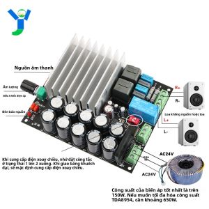 Mạch Khuếch Đại Kỹ Thuật Số Hai Kênh Công Suất Cao TDA8954 2*210W Class D Hệ Thống Âm Thanh HiFi Chuyên Nghiệp
