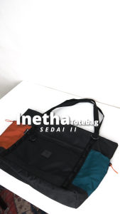 Fertig - Inetha Sedai II Tote Bag - Tas Pria Wanita Kompartemen Luas Muat Laptop 155