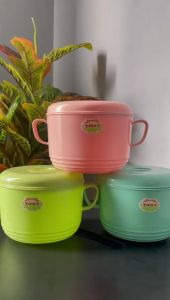 Tempat Sayur Matang / Tempat Makan Plastik Trixy mangkok tutup plastik trixy/mangkuk serbaguna/tahan panas aman di pakai