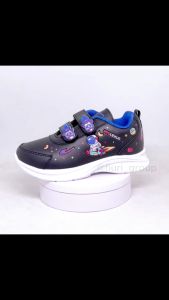 FIURI - NEW ERA - SPACE V 29-32 HITAM BIRU - SEPATU SNEAKERS PEREKAT SOL KARET ANAK KECIL LAKI-LAKI - SEPATU OLAHRAGA ASTRONOT KETS LUCU FASHION TRENDY - SEPATU SEKOLAH PAUD TK KRETEKAN COWOK MURAH PROMO DISKON