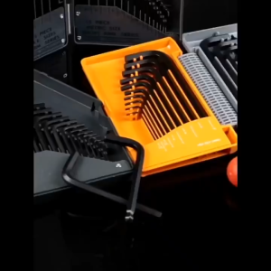 Kunci L 30 PCS Set Metrix Inch Camel Hexagonal Star Panjang Segienam Bintang Satin Allen Key Arm Series Inci Mili 0.7-1.0 MM 10mm Packet