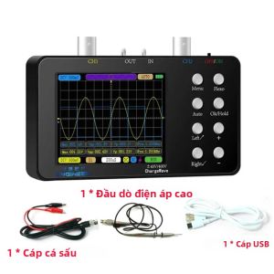 Máy Hiện Sóng Cầm Tay Kỹ Thuật Số Kênh Đôi Tốc Độ Lấy Mẫu 10 MHz 50MSa/S 2.5KSa/S Băng Thông Tương Tự PWM Để Sửa Chữa Điện Tử