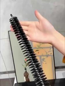 1/2 Cái Bàn Chải Quét Bụi Nylon Dài Mỏng Có Thể Uốn Cong Cho Bộ Tản Nhiệt Và Máy Giặt Bàn Chải Ống Làm Sạch Đa Năng Thân Thiện Với Môi Trường Để Vệ Sinh Gia Đình