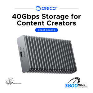 ORICO 40Gbps USB4 Portable SSD Support Thunderbolt 3/4 Read Speed 3800MB/S Write Speed 3000MB/S Ice-Skin Cooling Film Multi-System Compatibility