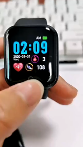 SmartWatch Y68 Sport Bluetooth Smart Watch D20 Pelacak Kebugaran Gelang Pedometer Heart Rate