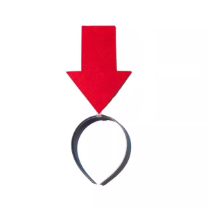 Quirky Arrow Hairband Anti-Lost Trendy Couple Stand out Face Wash Hair Accessories Exclamation Mark Question Mark