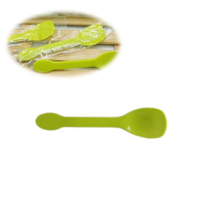 Disposable Plastic Spoon PS Dessert Ice Cream Spoon Yogurt Pudding Eco-friendly Individually Packaged Red Cake Spoon
