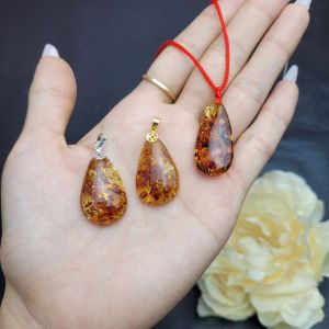 Mặt Hổ phách hoa Baltic TUDO