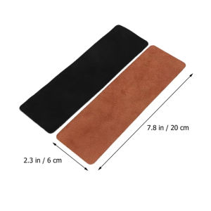 Guqin Anti-Slip Pad - 20x6cm Premium Leather for Guitar/Violin Thick Non-Slip Instrument Mat Floor Protection