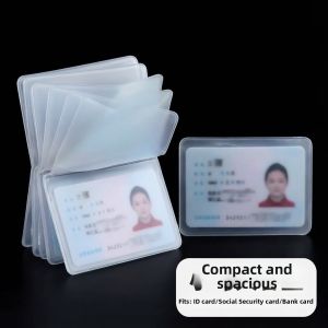 Jiaxun | Compact Multi-capacity Card Holder Transparent Waterproof