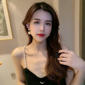 LL Fashionable geometric square elegant pearl earrings ES6100-63737