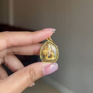 องค์เทพฮินดู เจ้าแม่กวนอิม พระแม่อุมา เลี่ยมไมครอน ขนาด 1.5*2 cm ไมครอน เลี่่ยมไมครอน พระฮินดู องค์เทพฮินดู