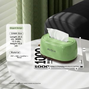 MR.Bin | Creative Luxury Tissue Box With Spring Wall-mountable