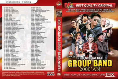 Kaset mp5 lagu group band nostalgia2000 an 2025